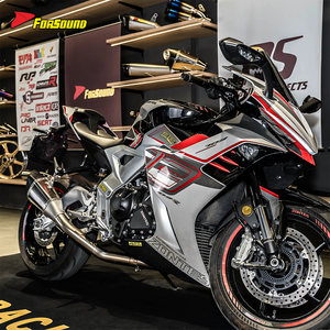 Pour ZONTES 703RR système d'échappement droit complet en Fiber de carbone zontes de style dominateur 703rr échappement de queue avec capteur d'oxygène OEM & ODM - Product Image 6