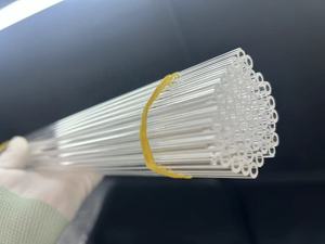 ท่อเส้นเลือดฝอยแก้วควอตซ์ความบริสุทธิ์สูงเส้นผ่านศูนย์กลางท่อ 0.5 มม. - 20 มม - Product Image 4