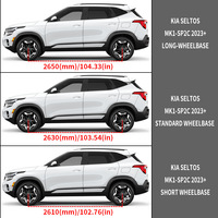 Deflector de Ventana, Protector de Lluvia para KIA Seltos 2023 2024 2025, Protector de Ventana Lateral, Accesorios Exteriores para Automóvil