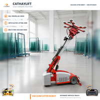Robot de levage à ventouse télécommandé certifié SO/CE/RoHS, capacité 1000 kg, pour une utilisation facile et sécurisée, ventouse intelligente