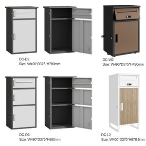 Scatola per la consegna dei <span class=keywords><strong>pacchi</strong></span> da esterno <span class=keywords><strong>a</strong></span> pavimento, ritiro del pacco da giardino <span class=keywords><strong>a</strong></span> parete, cassetta di consegna - Product Image 6