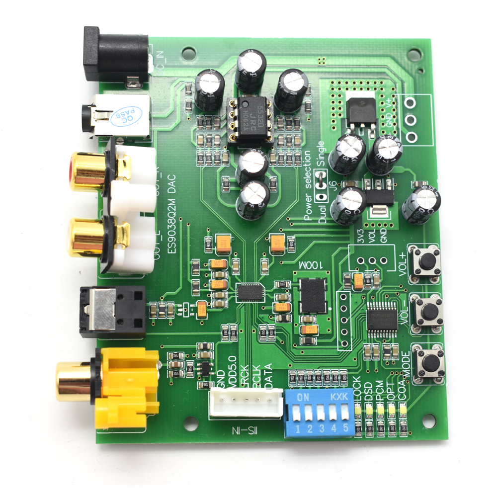 ES9038Q2MデコーダーボードDAC I2S DSD光同軸入力デコーダー（オーディオアンプ用） C18DCW8KR3 ES9038Q2M」の人気商品一覧 | 安い商品を通販サイトから探す - 価格.com