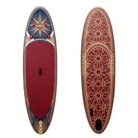 Planche de paddle gonflable (ISUP) robuste MSL Fusion, résistante à la chaleur, aux UV et au désert du Golfe arabe, de luxe, style arabesque exotique, pour le Moyen-Orient