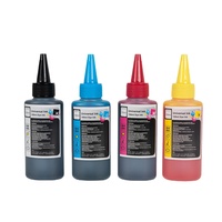 Kompatibel untuk HP Brother 100ml Dye untuk Sistem Suplai Tinta Berkelanjutan Isi Ulang Botol Runcing Universal