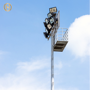 <strong>25</strong> <strong>Meter</strong> Hot Dip Galvanized <strong>High</strong> <strong>Mast</strong> Poles With Led <strong>Lights</strong> - Product Image 2