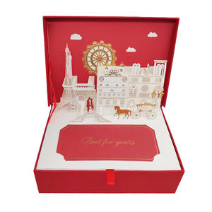 صندوق هدايا مفاجئة ثلاثي الأبعاد بتصميم انفجاري فاخر مخصص من الورق المقوى للمناسبات - Product Image 6