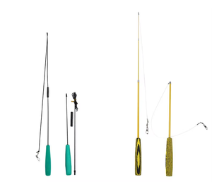 Abnehmbarer einziehbarer <span class=keywords><strong>Cat</strong></span> <span class=keywords><strong>Teaser</strong></span> <span class=keywords><strong>Stick</strong></span> Interaktives Haustiers pielzeug für Katzen Hunde Langlebiger kleiner Zauberstab aus hochwertigen Materialien - Product Image 6