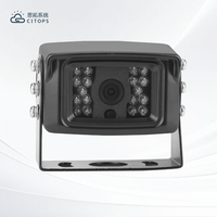 Caméra de recul étanche 1080P AHD Vision nocturne IR LED caméra de recul pour la surveillance des bus de remorque de camion