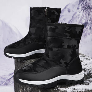 Toptan kış moda yüksek kalite seyahat açık su geçirmez aşınmaya dayanıklı kalın uzun sıcak kadınlar kar botları - Product Image 3