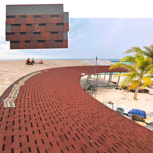 Bardeaux d'asphalte laminés bleus pour <span class=keywords><strong>toiture</strong></span>, conformes à la norme ASTM USA, vente en gros de matériaux de construction pour l'Inde - Product Image 2