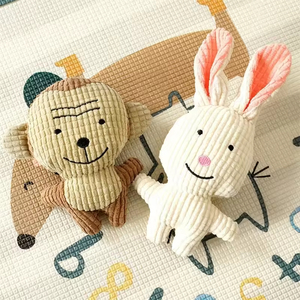 Jouet à mâcher interactif en peluche pour chien, motif vache mignon, pour mâcheurs agressifs, jouet de puzzle pour animaux de compagnie - Product Image 3