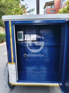 Carrito de Té de Burbujas Personalizado Etodevice, Carrito Móvil para Venta de Bebidas para Uso en Exteriores - Product Image 6