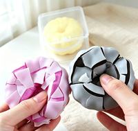 Jouet Squishy en forme de Biscuit Croquant Rempli, Macaron au Chocolat Réaliste à Presser pour Décompresser