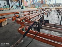 Cabezal de Soldadura Orbital Tipo Abierto para Soldadura Tubería a Tubería con Antorcha GTAW para Instalación de Tuberías de Petróleo y Gas