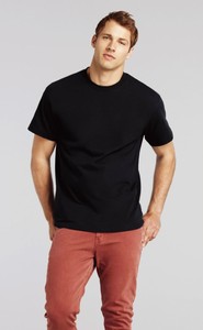 Design Men's 100% Cotton T-Shirt 210gsm Custom Printed or Embroidered Logo Silk Screen Printing Knitted Fabric - Product Image 5