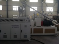 Panel de pared de mármol Artificial para decoración Interior, máquina de línea de extrusión de producción de perfil de sello caliente, doble tornillo, PVC