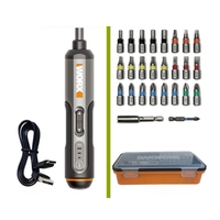 Prix direct usine OEM, tournevis à batterie au lithium Wx240 3,6 V, perceuse sans fil rechargeable avec 26 embouts
