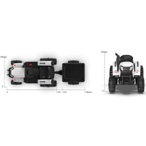 24V alimentato a batteria giro sul <span class=keywords><strong>trattore</strong></span> elettrico <span class=keywords><strong>giocattolo</strong></span> <span class=keywords><strong>con</strong></span> <span class=keywords><strong>rimorchio</strong></span>, i bambini veicolo elettrico giro sull'auto - Product Image 5