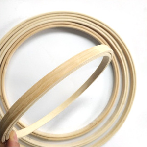 Wholesale Bamboo Embroidery <strong>Wreath</strong> Fan Bamboo Stretch Crafts DIY Handmade Bamboo <strong>Ring</strong> - Product Image 3