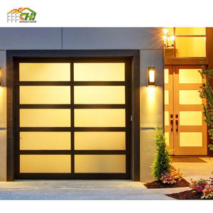 Puerta de Garaje de Vidrio Panorámico Esmerilado de Estilo Moderno CHI con Sistema <span class=keywords><strong>Automático</strong></span> Inteligente de Apertura de Puerta de Garaje - Product Image 5