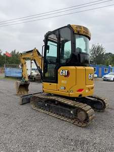 Mini-excavatrice sur chenilles Caterpillar CAT303 303CR 303ECR 3 tonnes 2022 avec moteur KYB Cummins, moteur de brise-roche Changchai, pompe à engrenages 0,3m - Product Image 5