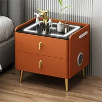 Table de chevet intelligente d'usine chinoise, table de chevet intelligente avec charge sans fil