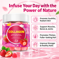 Gummies de collagène personnalisées avec vitamine C pour la peau, les cheveux, les ongles et le soutien des articulations – Complément alimentaire