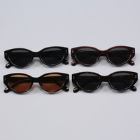Gafas de Sol de Moda Retro para Mujer, Montura Pequeña y Estrecha, Estilo Ojo de Gato, Marca Privada, Logotipo Personalizado, Gafas de Sol de Lujo de Alta Gama, Venta al Por Mayor