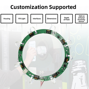 LONVILL Scanner <span class=keywords><strong>de</strong></span> codes-barres annulaire RVM 360 personnalisé à faible consommation en veille pour les points <span class=keywords><strong>de</strong></span> retour automatisés des déposants <span class=keywords><strong>de</strong></span> recyclage dans les espaces publics - Product Image 2