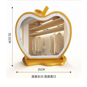 Xoay Máy tính để bàn thông minh bàn trang điểm <span class=keywords><strong>Apple</strong></span> Tabletop Vanity trang điểm gương với LED ánh sáng hiện đại cá nhân cho món quà kỷ niệm - Product Image 3