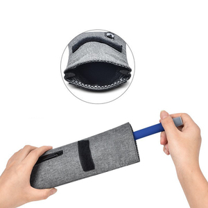 Bolsa pequeña ligera de poliéster para tabaco para hombre, bolsa resistente al olor con forro de carbono para exteriores y logotipo personalizado al por mayor - Product Image 2