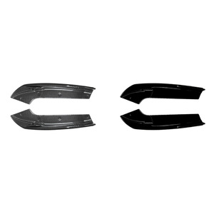 Autocollant de pare-chocs arrière Audi A5 F5, texture carbone noir piano, adhésif universel, compatible 2017-2020, deux portes, quatre portes - Product Image 2