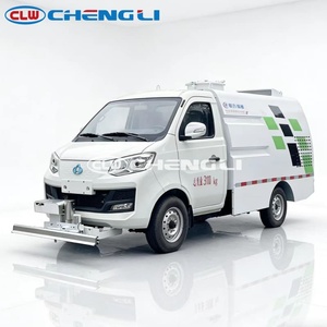 Camión de Barrido Eléctrico, Especializado en Limpieza de Carreteras, Vehículo de Mantenimiento de Calles Changan para el Mantenimiento y Eliminación de Superficies Viales - Product Image 3