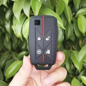 Vente chaude 4 boutons étui de couverture de clé de voiture en Silicone pour Renault camion camion Gama T C K accessoires d'allumage - Product Image 4