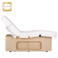 Lit de massage médical à hauteur réglable de clinique Beauté du dossier chauffant pour 4 moteurs Fournisseur de table de traitement de spa électrique complet