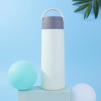 Usine Vente en Gros Verre Filles Nouveau Double-Paroi Verre Extérieur Portable Étudiant et Enfants Jeunesse Bouteille d'Eau 500ml