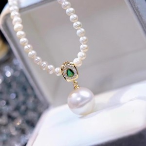 Pendentif en argent S925, accessoire de bricolage avec support vide pour pierre précieuse, collier en jade, rond de 10 à 13 mm pour votre collier de perles - Product Image 4