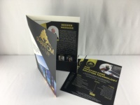 Personnalisé Design Dentisterie École Papier Fichier Document Cosmétologie Entreprise Présentation Dossier Avec Poche Fente Pour Carte De Visite