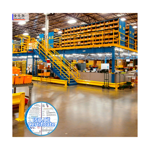 Мезонинная напольная платформа мезонинная напольная подставка для кухни, четырехуровневая стойка для хранения в ресторане - Product Image 4