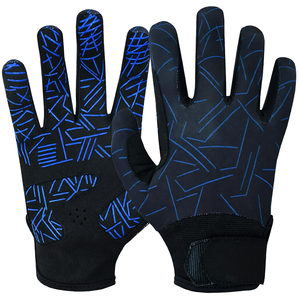 Gants de baseball et de softball pour adultes avec logo personnalisé, manches longues, disponibles en ODM/OEM, en polyester, fermeture auto-agrippante, ambidextres - Product Image 1