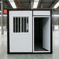 Maison conteneur pliable de type X, résistante aux intempéries, mobile et relocalisable, mini-maison