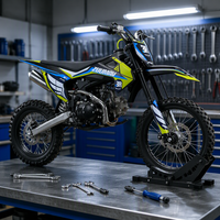 Vente directe d'usine ZUUMAV K3R-125cc Moto tout-terrain chinoise 4 temps avec une vitesse maximale de 61-80 km/h pour les professionnels