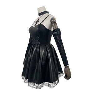 Vêtements classiques d'halloween, Costume de film, Note de mort, Cosplay <span class=keywords><strong>Misa</strong></span> <span class=keywords><strong>Amane</strong></span>, robe noire, Costumes de Cosplay - Product Image 4