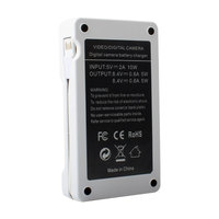 Pengisi Daya Baterai LCD 2 Slot untuk Kamera Arlo A-1/A-2 dengan Input Type-C/Micro USB, Proteksi Keamanan, Pengisian Cepat, Tersedia