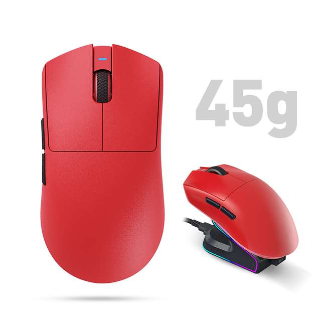 High Quality RGB 1K Gaming Mouse PAW 3311 Sensor 12000 DPI Three Modes of Charging Mouse Customized Laptop Wireless Gaming Mous