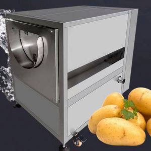 Máquina Peladora de Verduras y Frutas para Restaurantes y Cafeterías, 750W, para Raíz de Loto, Zanahoria, Pepino, Pimiento, Pera y Patata - Product Image 2