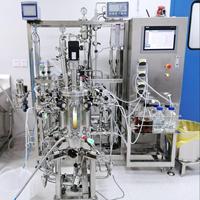 Fermenteur photobioréacteur Bailun en acier inoxydable avec pompe, système automatique contrôlé par PLC Siemens, volume 50L, moteur pour installation industrielle