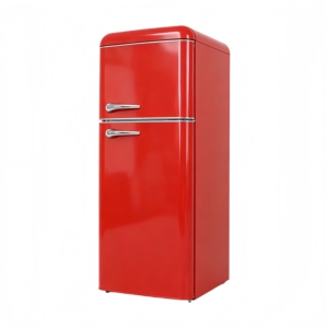 Réfrigérateur portable à double porte 138L, prix d'usine, 12V/24V pour usage hôtelier, congélateur 12V - Product Image 1