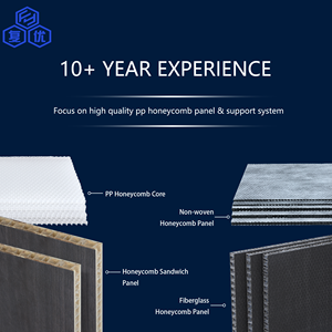 Panel Sándwich Personalizable con Aislamiento y Absorción <span class=keywords><strong>de</strong></span> Impactos, Núcleo <span class=keywords><strong>de</strong></span> Panal <span class=keywords><strong>de</strong></span> Abeja <span class=keywords><strong>de</strong></span> <span class=keywords><strong>Fibra</strong></span> <span class=keywords><strong>de</strong></span> <span class=keywords><strong>Vidrio</strong></span>, Panel Compuesto, Lámina <span class=keywords><strong>de</strong></span> Panal <span class=keywords><strong>de</strong></span> Abeja PP - Product Image 1