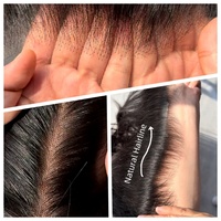 Peluca de cabello humano virgen vietnamita con encaje frontal, color marrón, estilo bob en capas, densidad del 300%, pre-arrancada, línea de cabello natural, decolorada